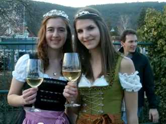 Weinkönigin und Prinzessin 2012
